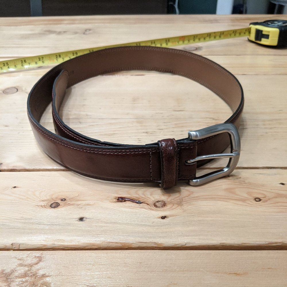 Bosca Genuine Leather Brown Belt - 36